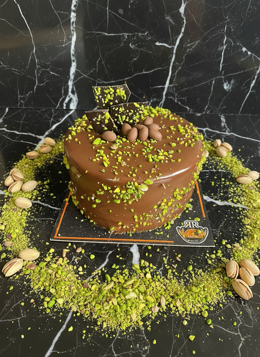 Çikolata-Fıstık RR002 Klasik Royal Pasta